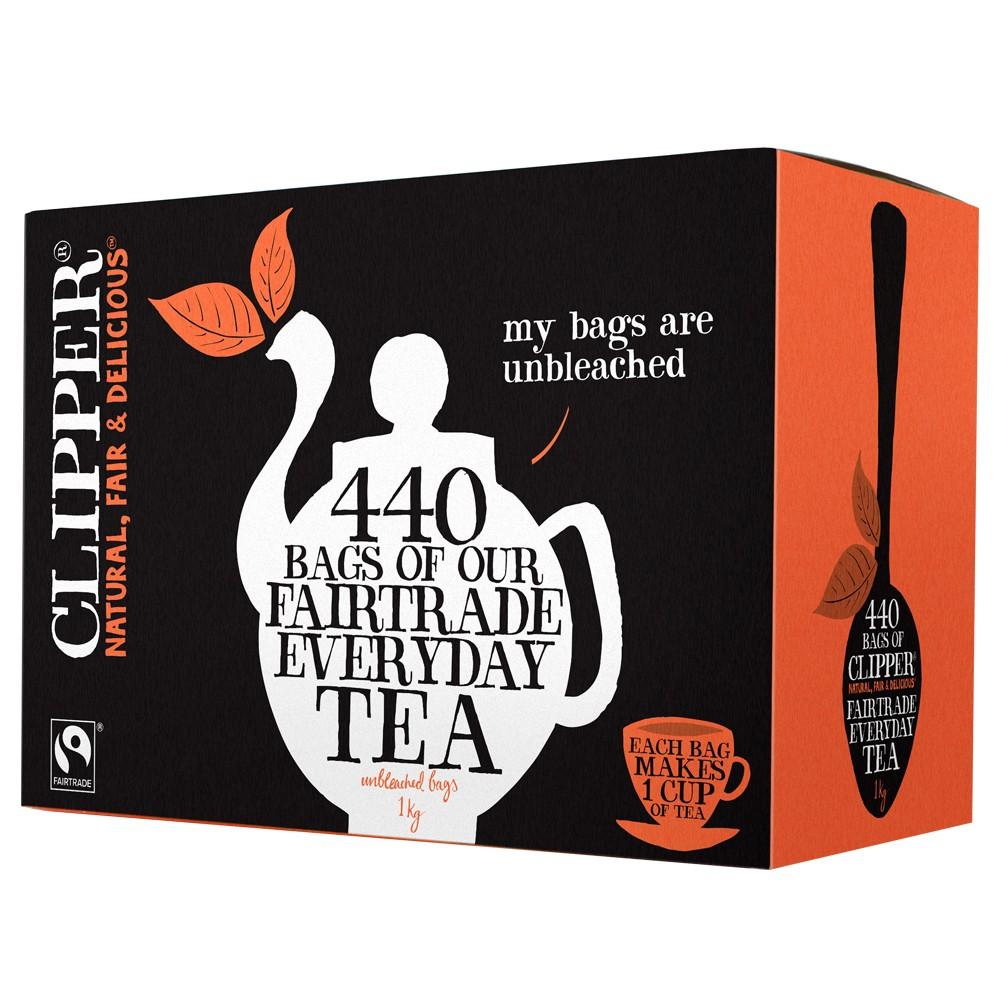 Clipper Fairtrade Everday Teabags 440's - Cameron Coffee Company