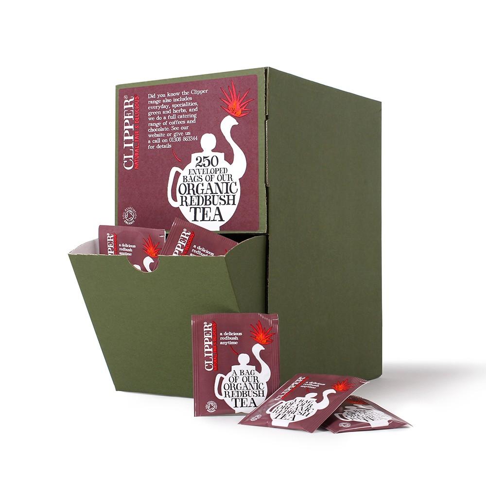 Clipper Organic Redbush Infusion Enveloped Teabags 250's - Cameron Coffee Company