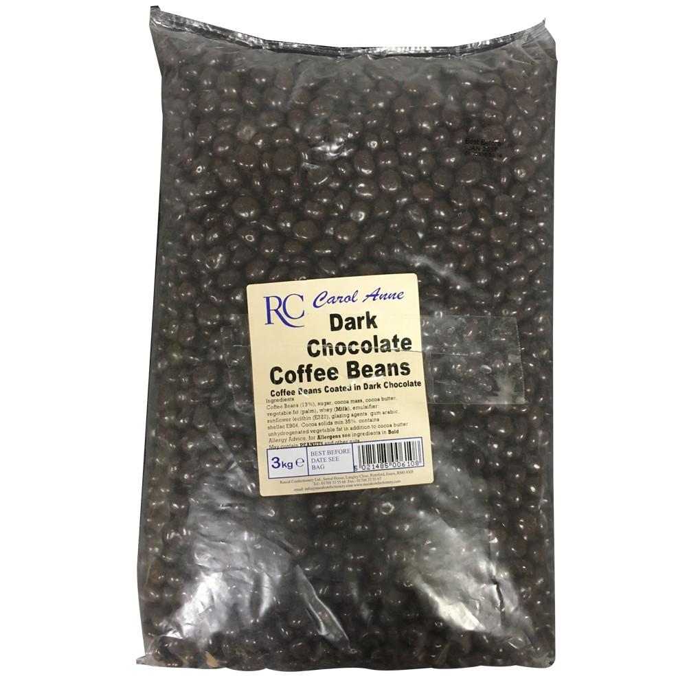 Carol Anne Dark Chocolate Covered Roasted Coffee Beans Sweets Bag 3kg - Cameron Coffee Company