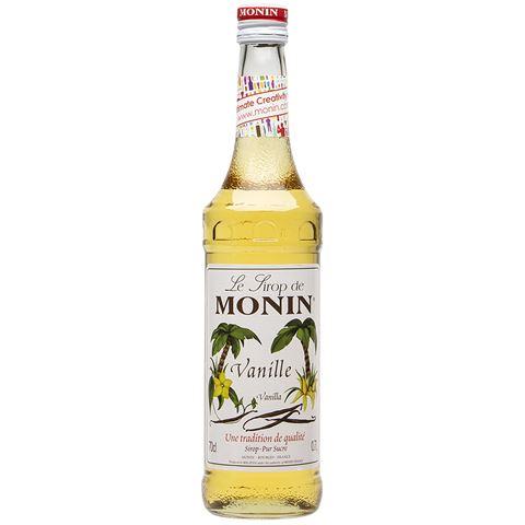 Monin Vanilla Coffee Syrup (Glass) 700ml - Cameron Coffee Company