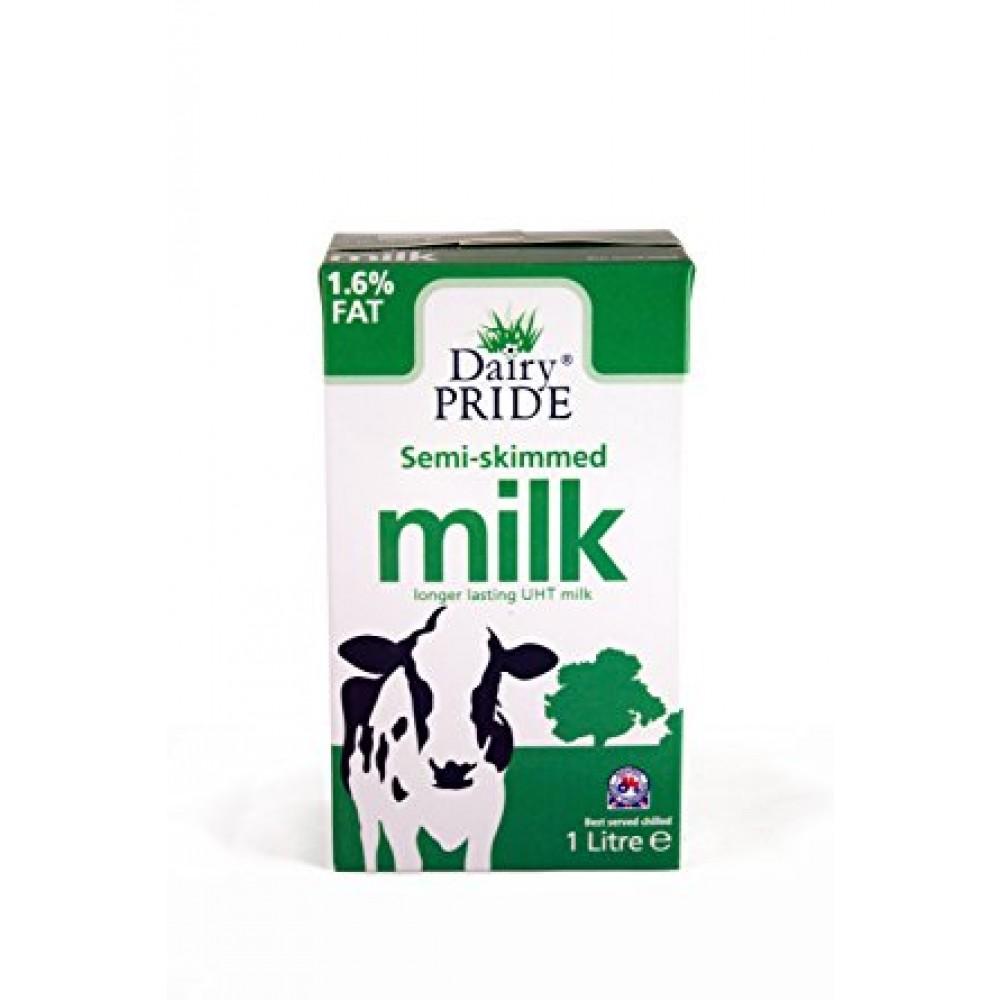 Dairy Pride 1ltr UHT Semi-Skimmed Milk - Cameron Coffee Company