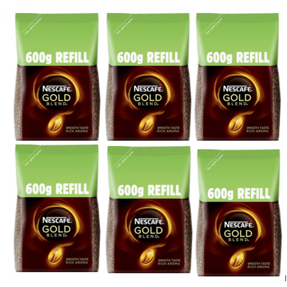 Nescafe Gold Blend Coffee Granules Refill Pack 600g - Cameron Coffee Company