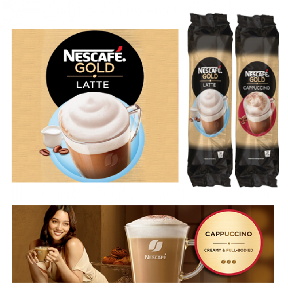 Nescafe Cappuccino Gold Coffee In-Cup Vending 25s - Cameron Coffee Company