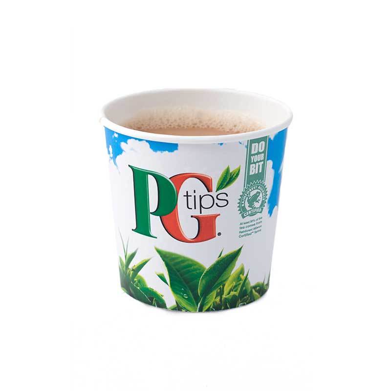 Kenco In-Cup PG Tips White Tea Cups 25's - Cameron Coffee Company