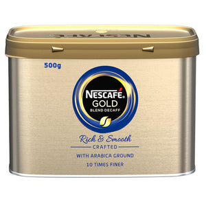Nescafe Gold Blend Decaf Coffee Granules 500g - Cameron Coffee Company
