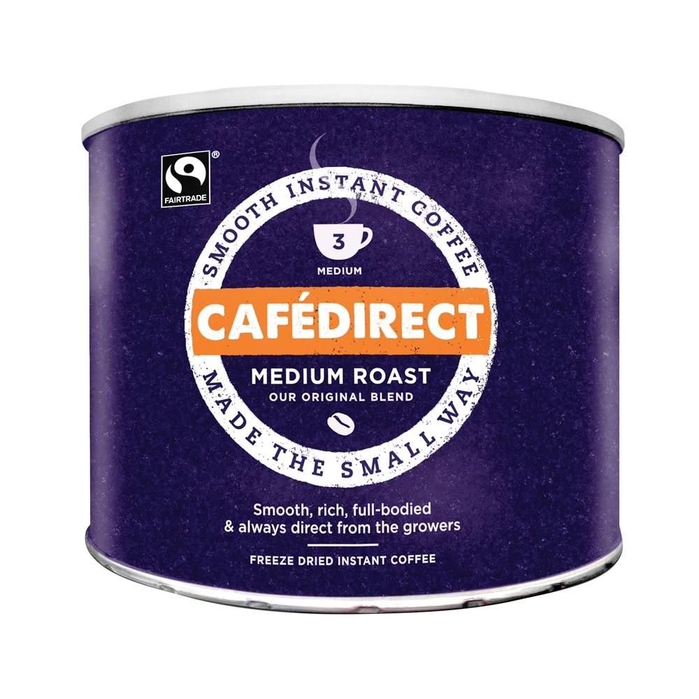 Cafe Direct Medium Roast Fairtrade Coffee Granules 500g - Cameron Coffee Company
