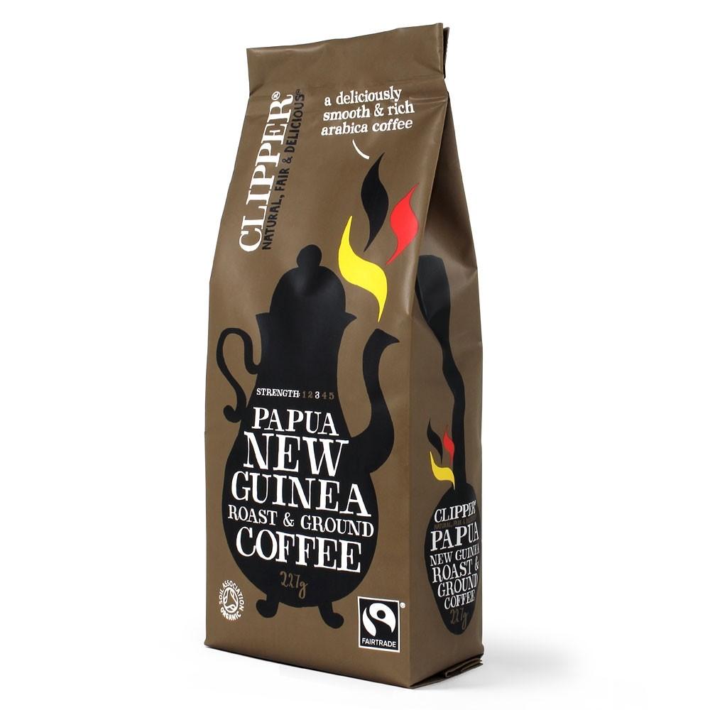 Clipper Fairtrade Papua New Guinea Organic Roast & Ground Coffee 227g - Cameron Coffee Company