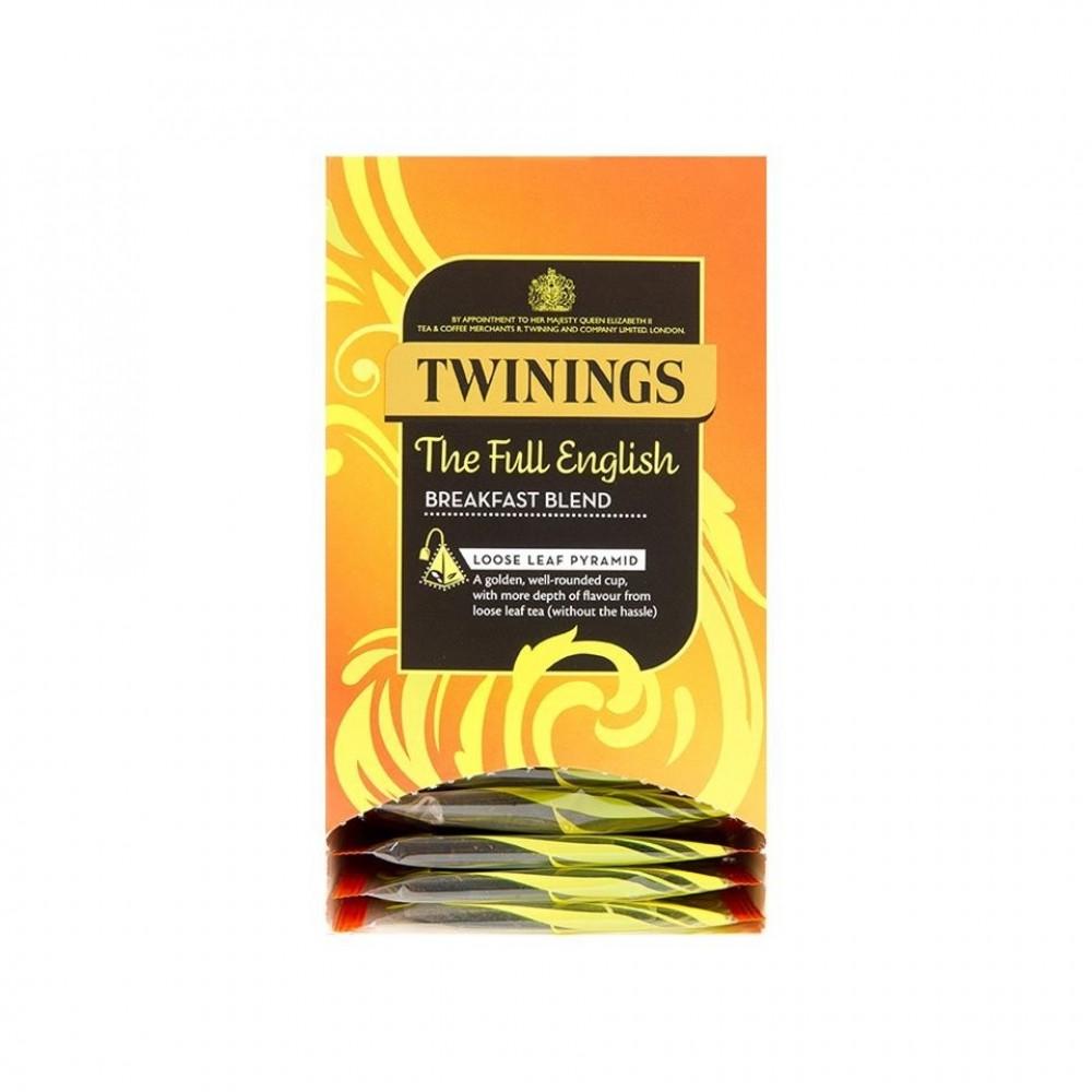 Twinings The Full English Pyramid Teabags 15s - Cameron Coffee Company
