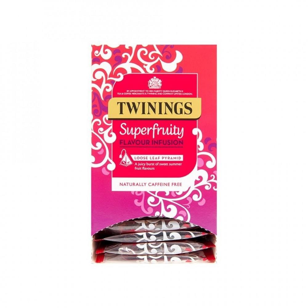 Twinings Superfruity Pyramid Teabags 15s - Cameron Coffee Company
