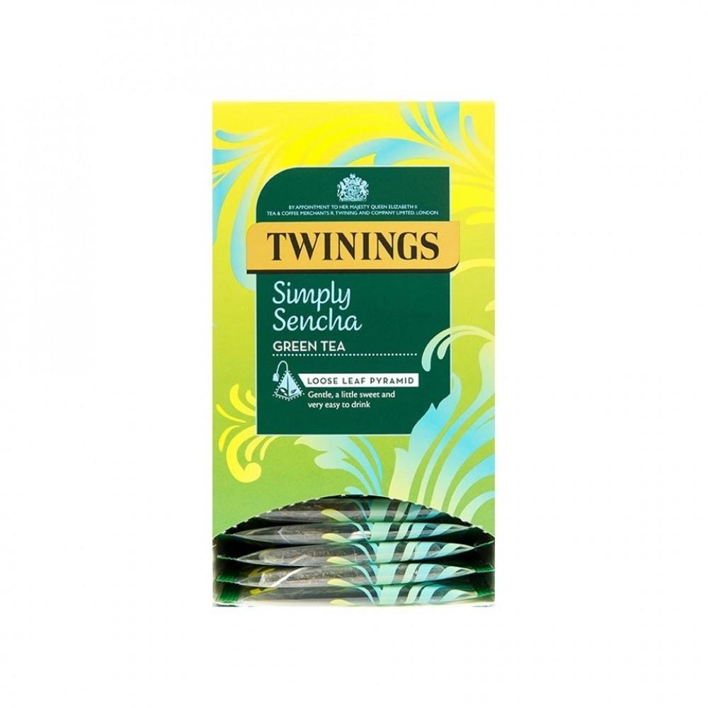 Twinings Simply Sencha Pyramid Teabags 20s - Cameron Coffee Company