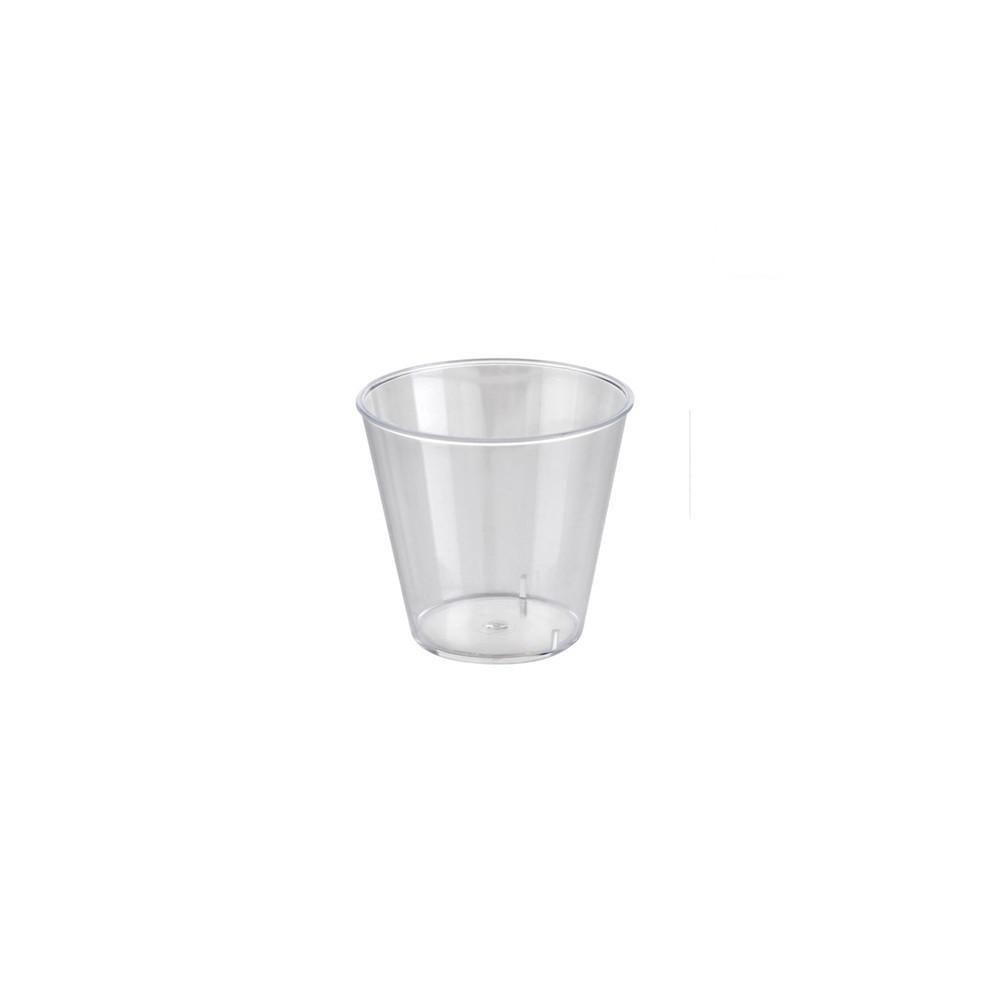 1oz Shot Glasses Clear Plastic - Cameron Coffee Company
