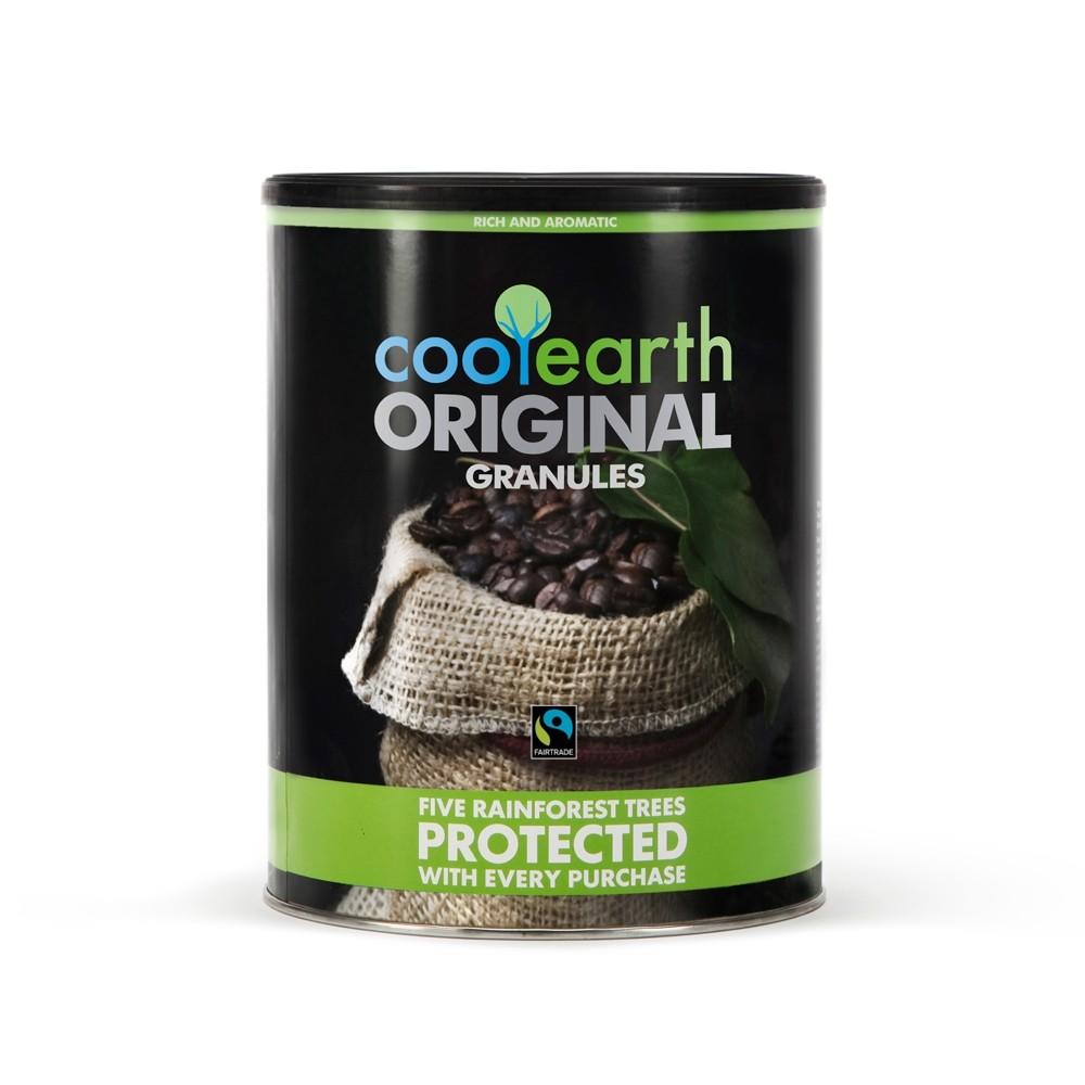 Cool Earth Fairtrade Instant Original Coffee Granules 750g - Cameron Coffee Company