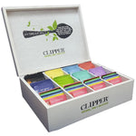 Clipper 12 Compartment Wooden Display Box (with 96 tea) - Cameron Coffee Company