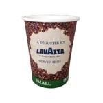 8oz Lavazza Single Walled Paper Cups 1000's - Cameron Coffee Company