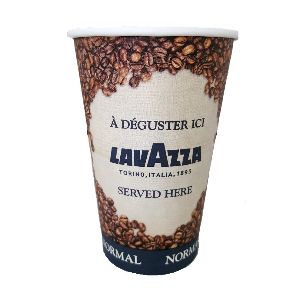 12oz Lavazza Single Walled Paper Cups 1000's - Cameron Coffee Company