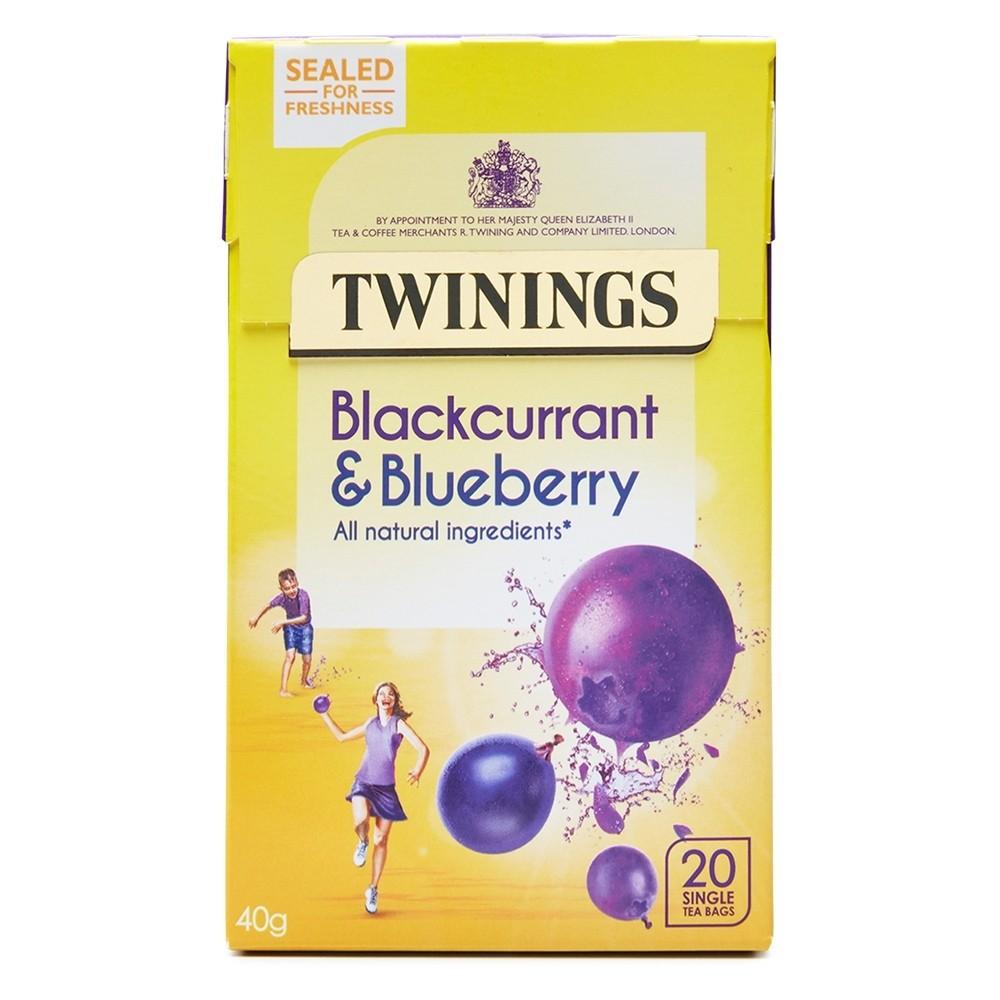 Twinings Blackcurrent & Blueberry Tea 20's - Cameron Coffee Company