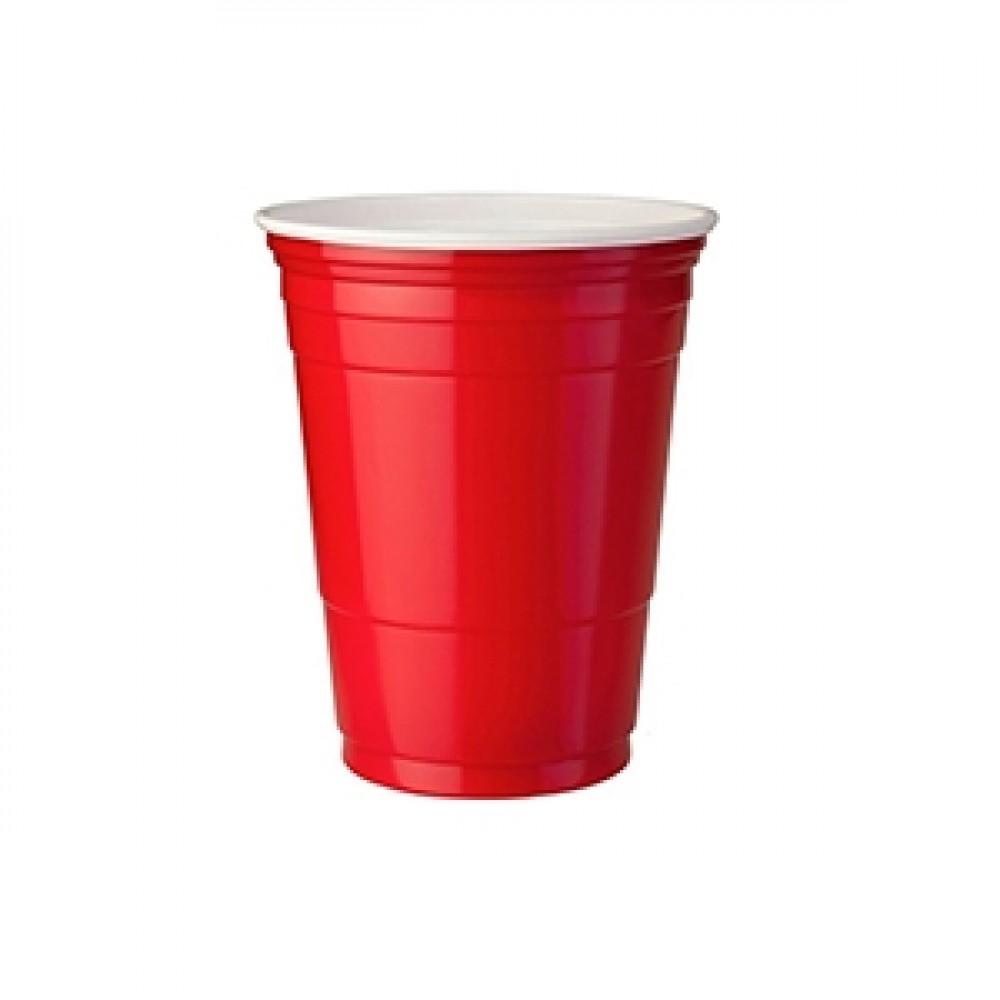 16oz American Plastic Red Solo Party Cups - Cameron Coffee Company