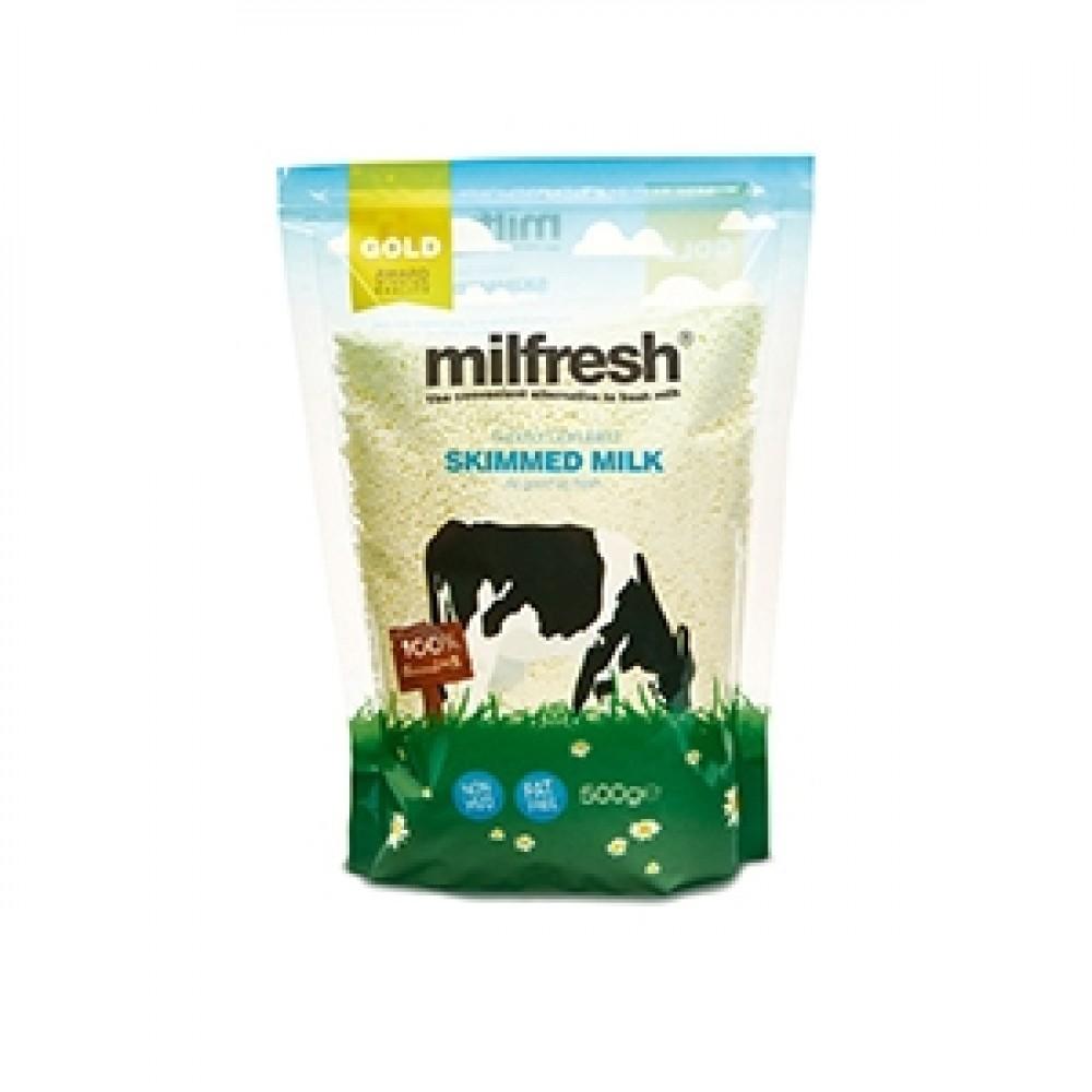 Milfresh Silver Skimmed Granulated Vending Milk 500g - Cameron Coffee Company