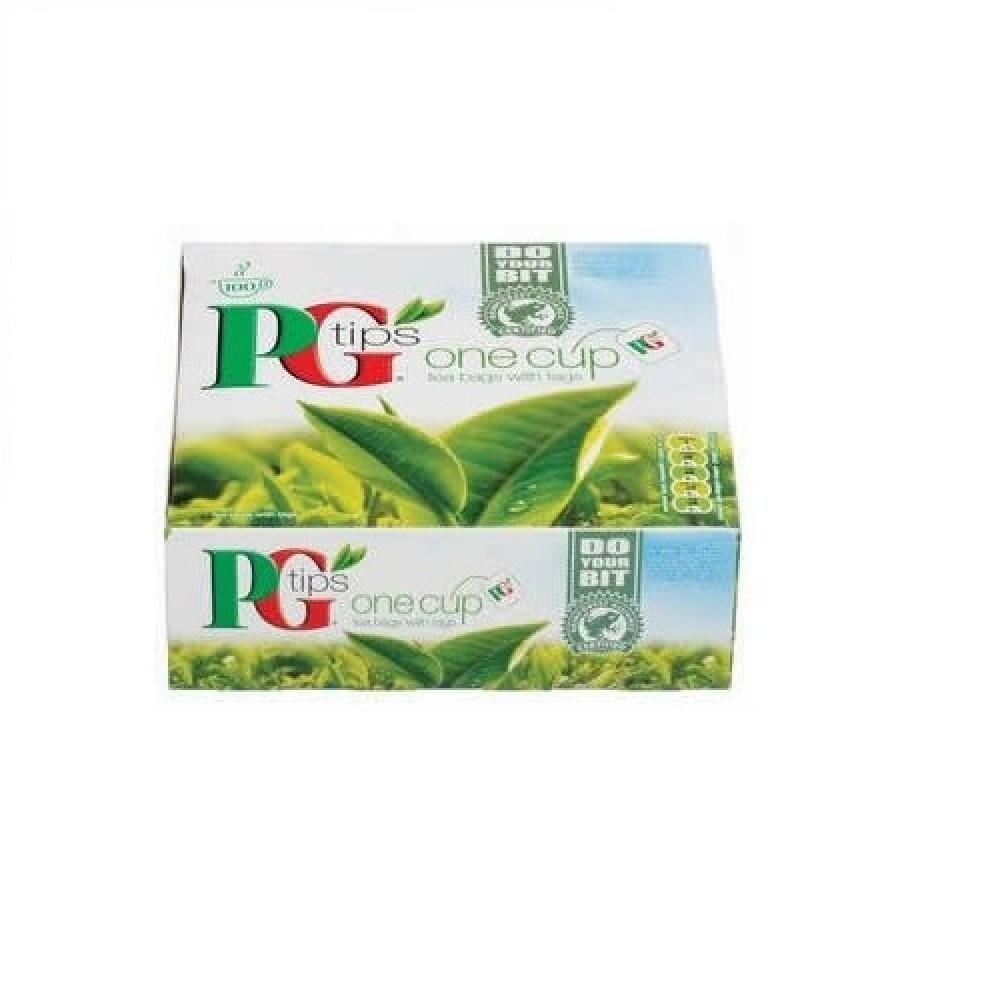 PG Tips One Cup String & Tagged Teabags 100's - Cameron Coffee Company