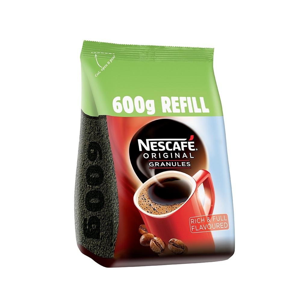 Nescafe Original Coffee Granules Refill Pack 600g - Cameron Coffee Company