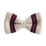 New 20 Colors Men Vogue Striped Bowtie Knitted Tied Bow Formal Tie Woven Ties NEW Hot