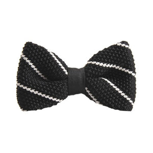 New 20 Colors Men Vogue Striped Bowtie Knitted Tied Bow Formal Tie Woven Ties NEW Hot