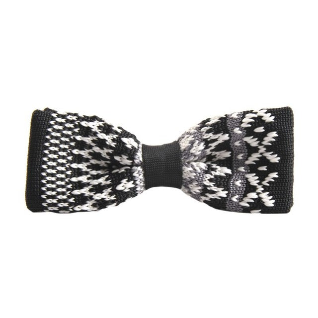 New 20 Colors Men Vogue Striped Bowtie Knitted Tied Bow Formal Tie Woven Ties NEW Hot