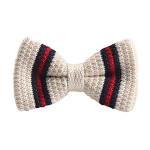 New 20 Colors Men Vogue Striped Bowtie Knitted Tied Bow Formal Tie Woven Ties NEW Hot
