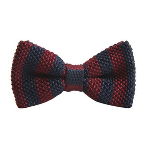 New 20 Colors Men Vogue Striped Bowtie Knitted Tied Bow Formal Tie Woven Ties NEW Hot