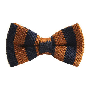 New 20 Colors Men Vogue Striped Bowtie Knitted Tied Bow Formal Tie Woven Ties NEW Hot