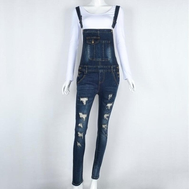 Denim Jean Overalls
