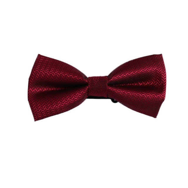 Men's Bow Tie Gold Paisley Business Wedding Dot Blue Black Bow Ties Groom Party