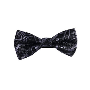 Men's Bow Tie Gold Paisley Business Wedding Dot Blue Black Bow Ties Groom Party