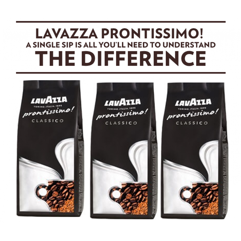 Lavazza Prontissimo Microgrind Vending Coffee 300g - Cameron Coffee Company
