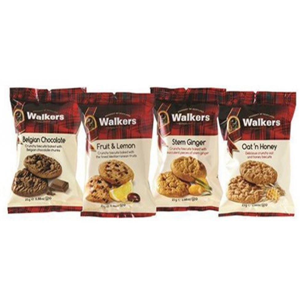 Walkers Assorted Biscuits Twin Packs - Pack of 100 - Cameron Coffee Company